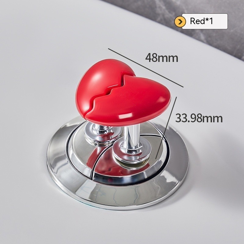 Heart Shaped Toilet Flush Button