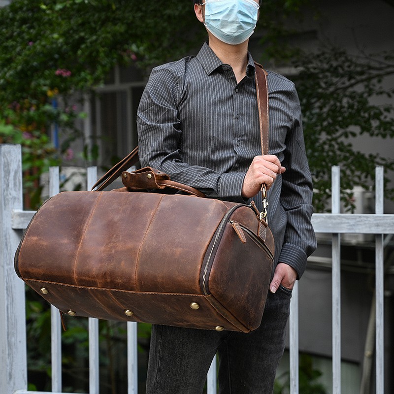 Travel Bag Multifunctional Leather