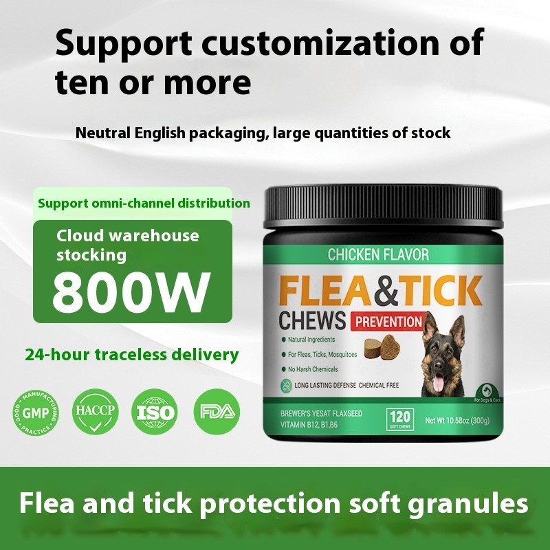 Flea & Tick Chews Prevention – Boost Your Pet’s Health Naturally