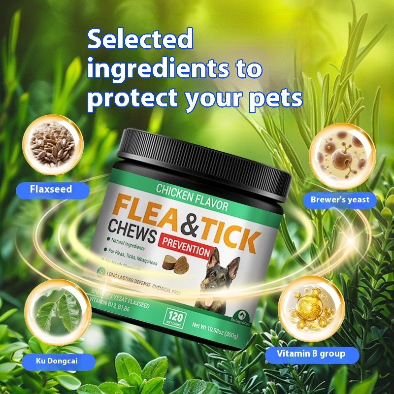 Flea & Tick Chews Prevention – Boost Your Pet’s Health Naturally
