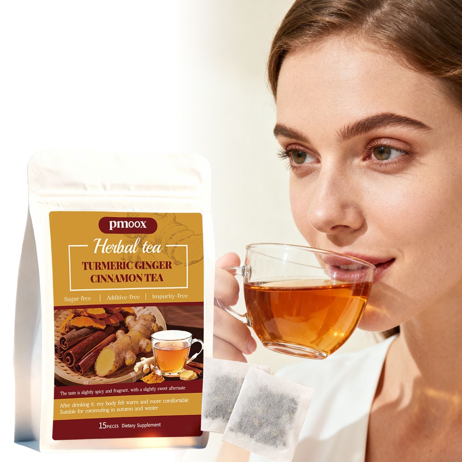 Turmeric Ginger Cinnamon Tea – Natural Wellness in Every Sip