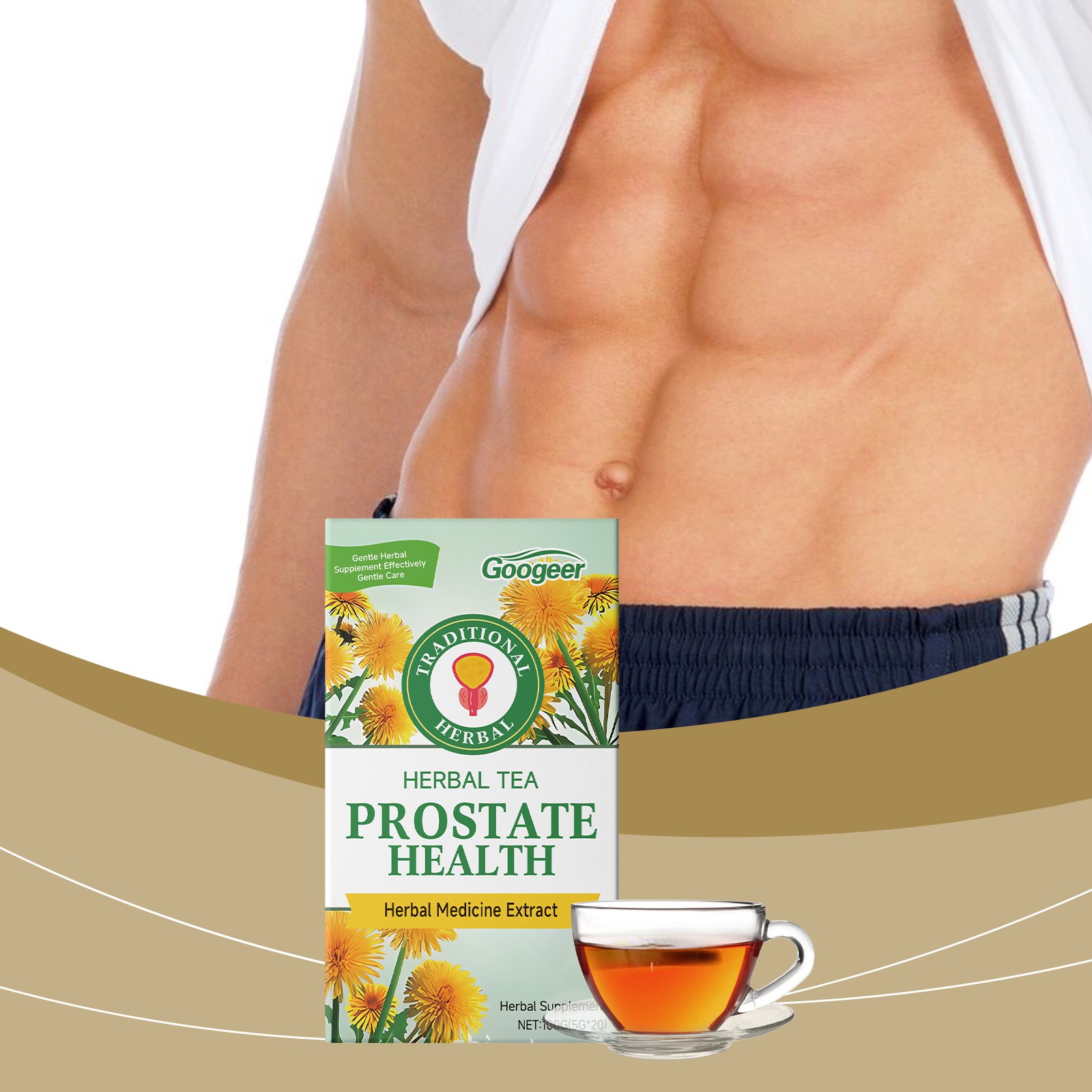 Prostate Health Herbal Tea – Gentle Herbal Care for Men’s Wellness