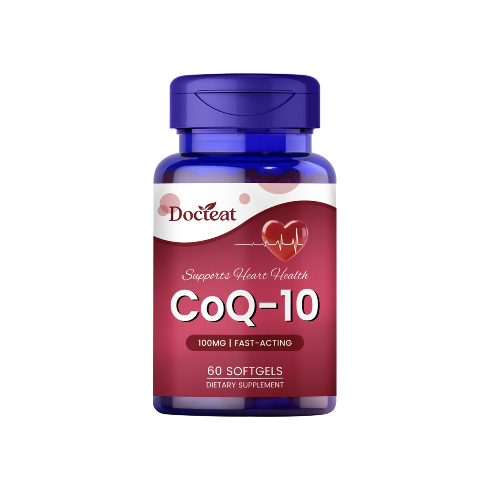 CoQ-10 100mg – Supports Heart Health and Vitality