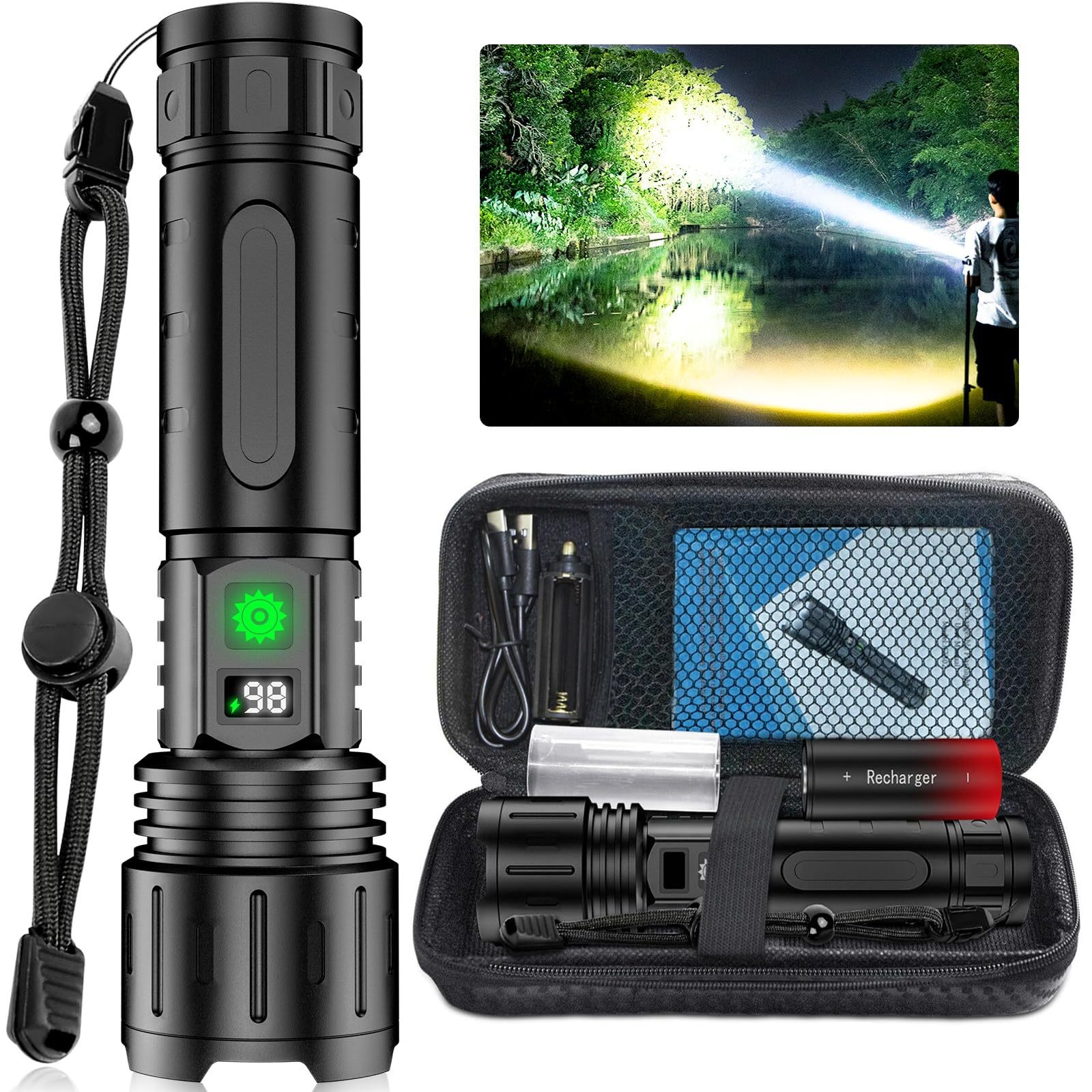 Flashlight Portable Outdoor Patrol