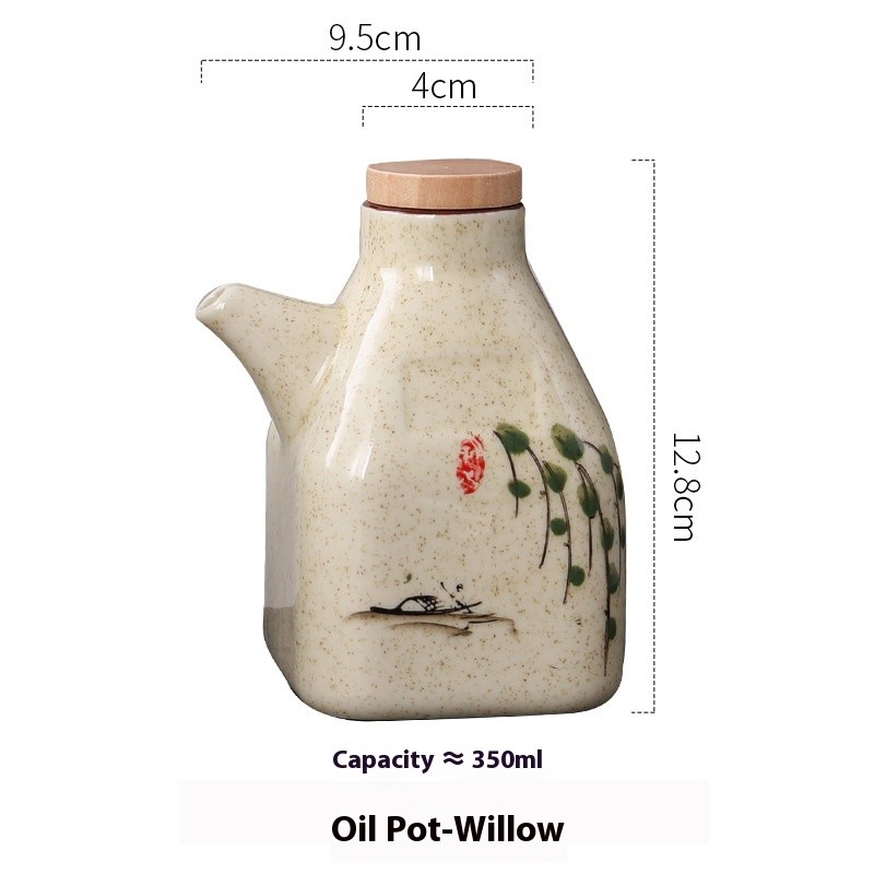 Ceramic Kitchen Sauce Dipping Pot