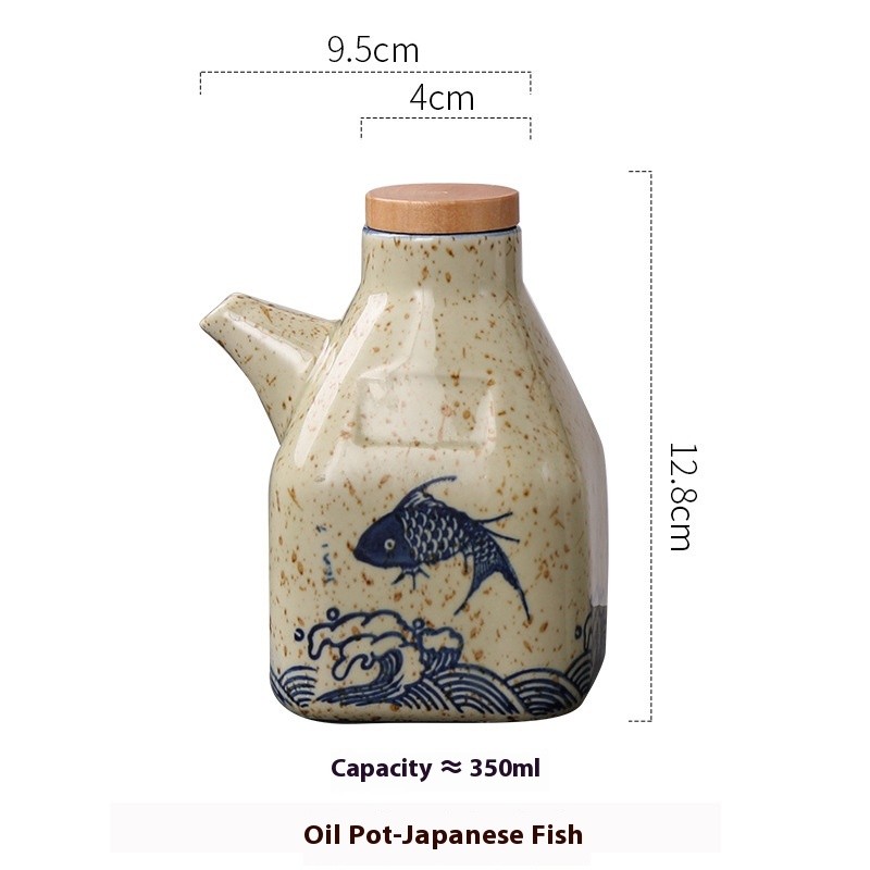 Ceramic Kitchen Sauce Dipping Pot