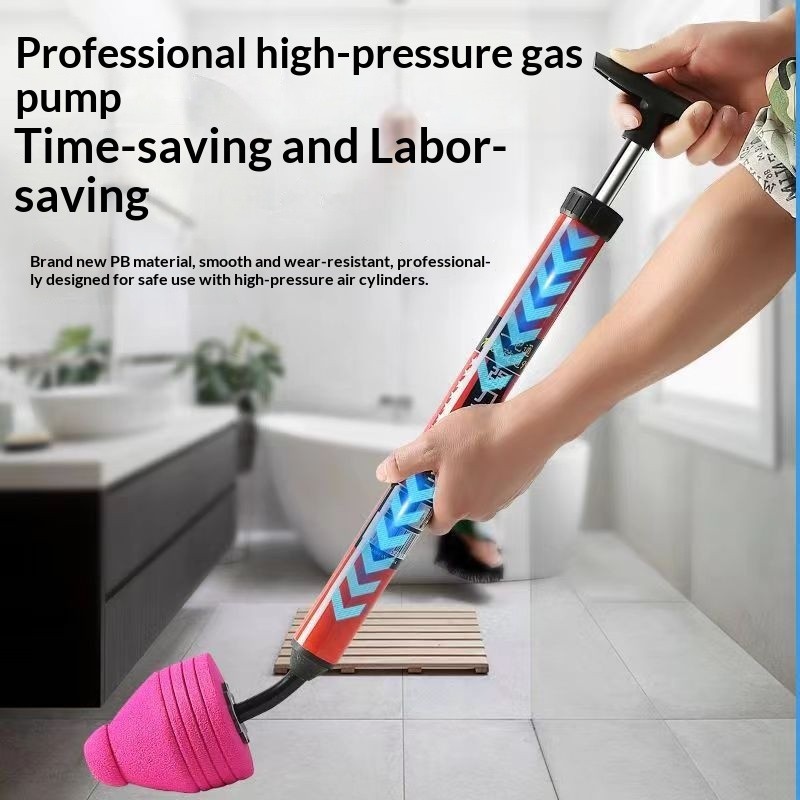 🔥Household High-Pressure Toilet Unblocker