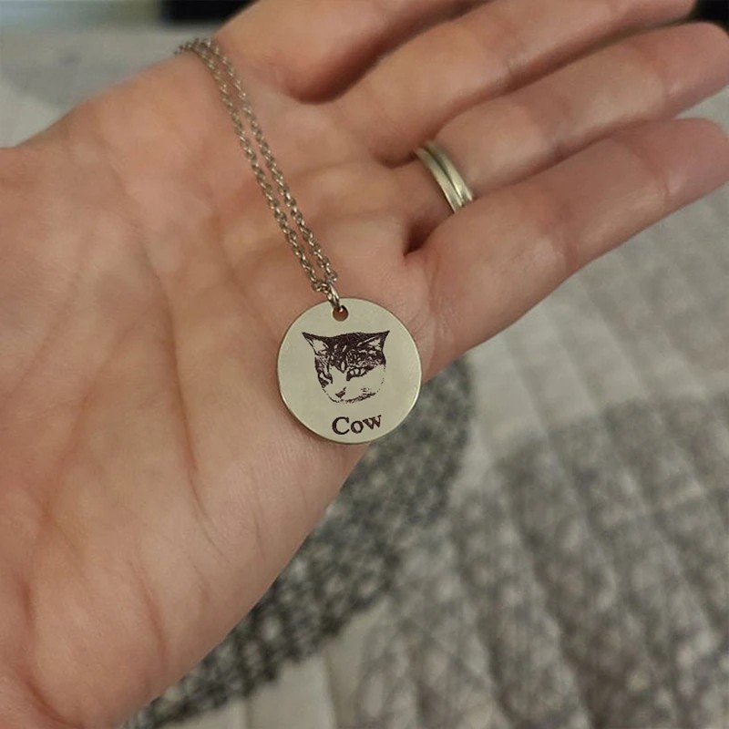 Personalized Dog Portrait Necklace