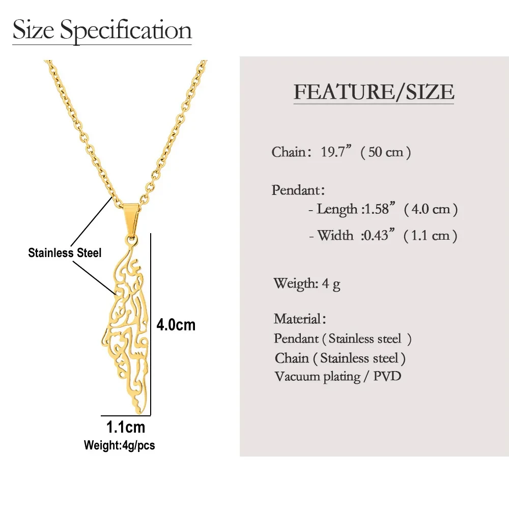 Stainless Steel Islam Necklaces