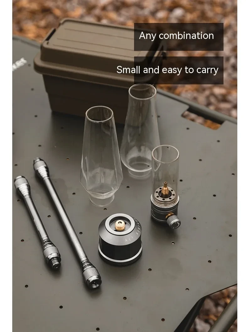 Refillable Gas Lantern Retro Candle light