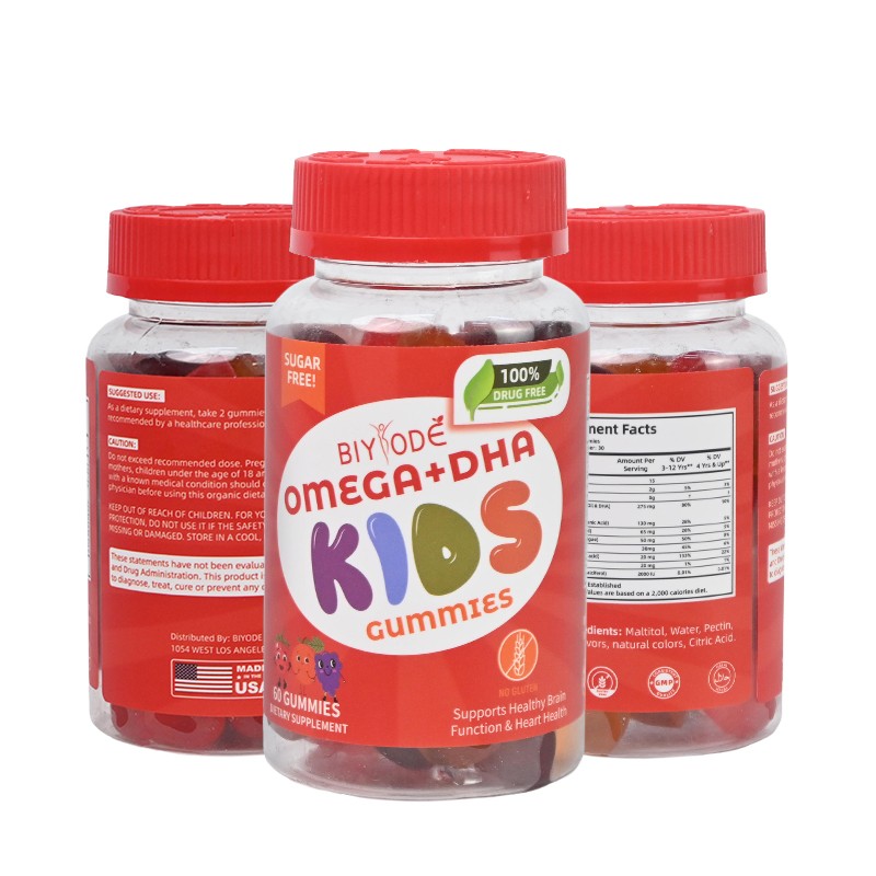 Omega + DHA Kids Gummies – Sugar-Free Daily Support for Growing Minds