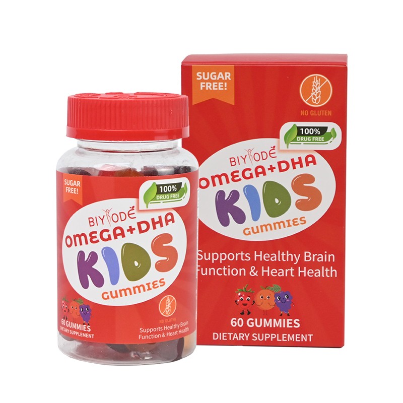 Omega + DHA Kids Gummies – Sugar-Free Daily Support for Growing Minds