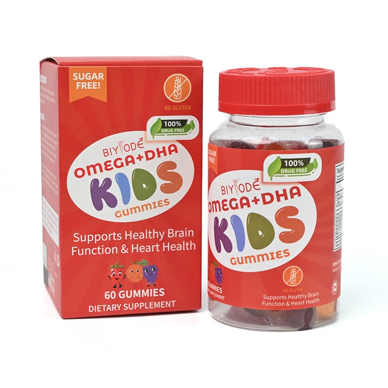 Omega + DHA Kids Gummies – Sugar-Free Daily Support for Growing Minds