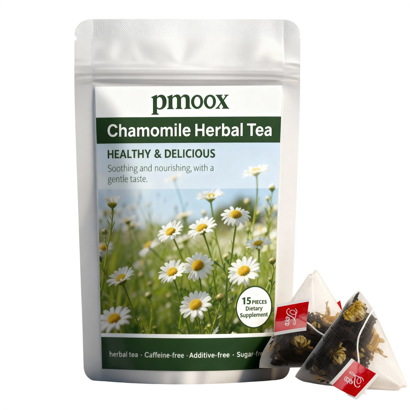 Chamomile Herbal Tea – Relaxing, Caffeine-Free, and Nourishing Tea for Everyday Calm