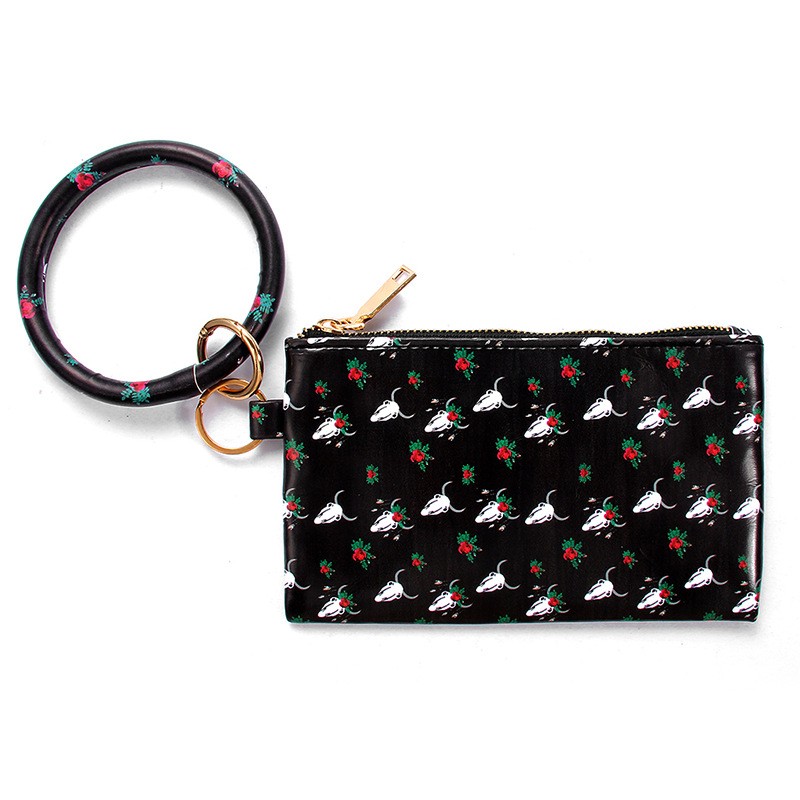 Wristlet Keychain Bracelet Wallet