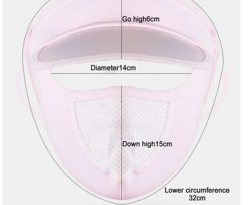 Full Face Sunscreen Mask