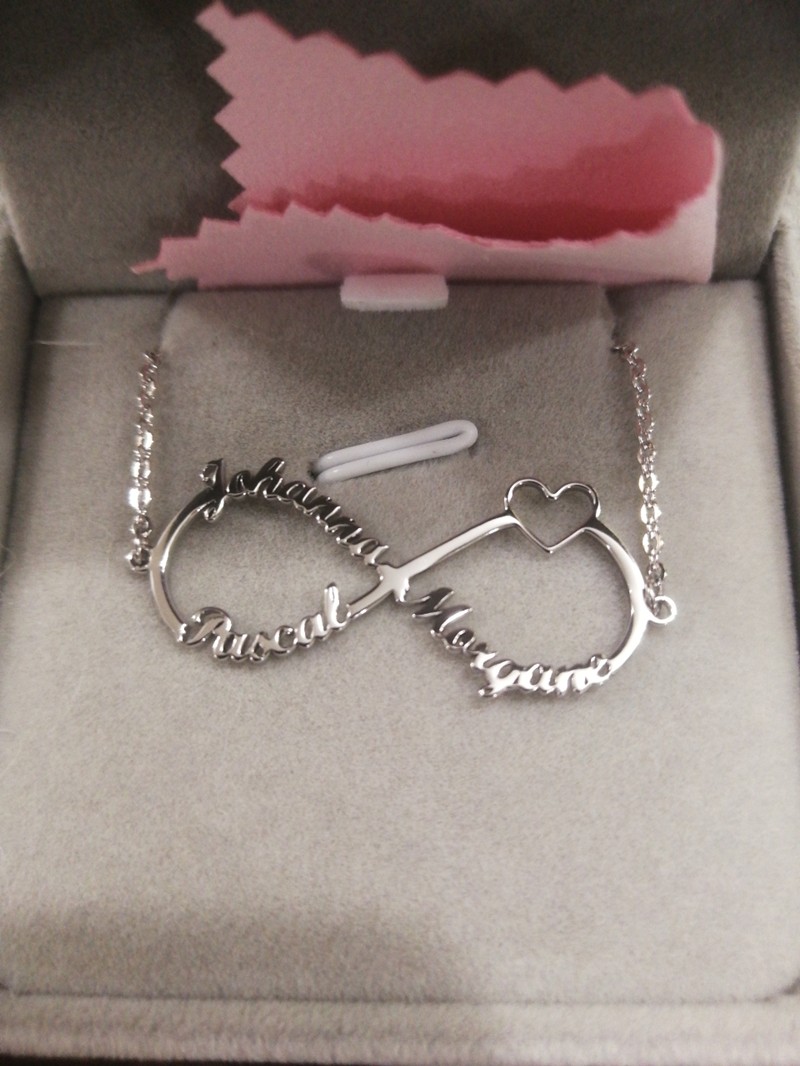 Personalized Infinity Custom Name Bracelet