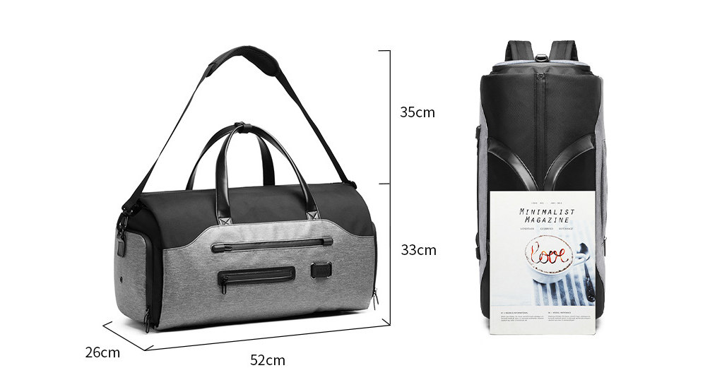 Portable Oxford travel bag