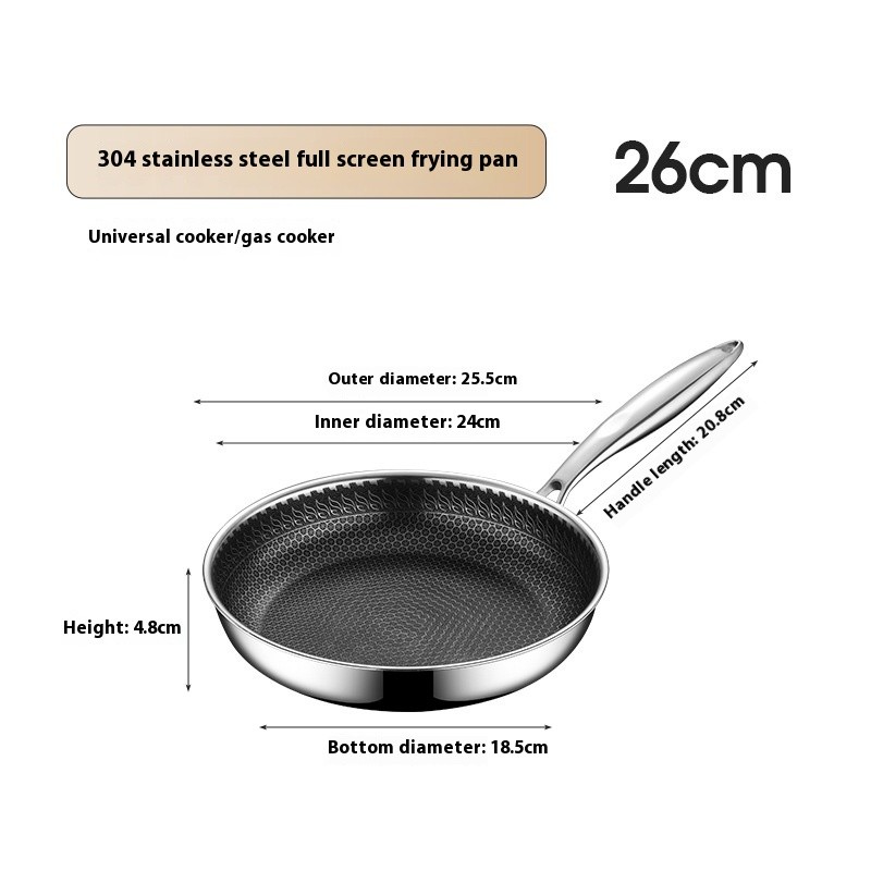 Stainless Steel Induction Pan