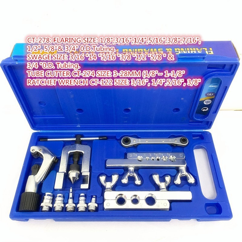 Flaring Swaging Tool Kit 45 Degree CT-275