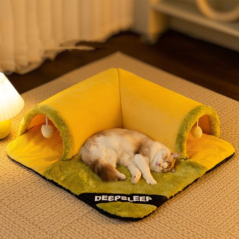 Warm and Thickened Pet Nest – Cozy and Comfortable Bed for Your Furry Friend