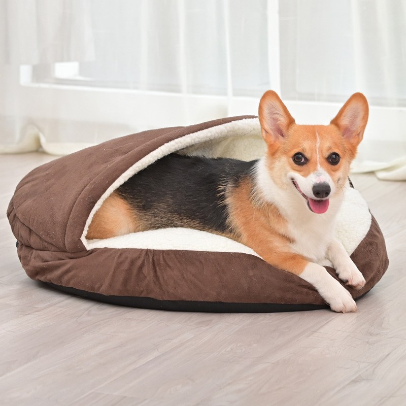 Cozy Dog Bed with Hood – Comfortable and Warm Sleeping Spot for Your Pet