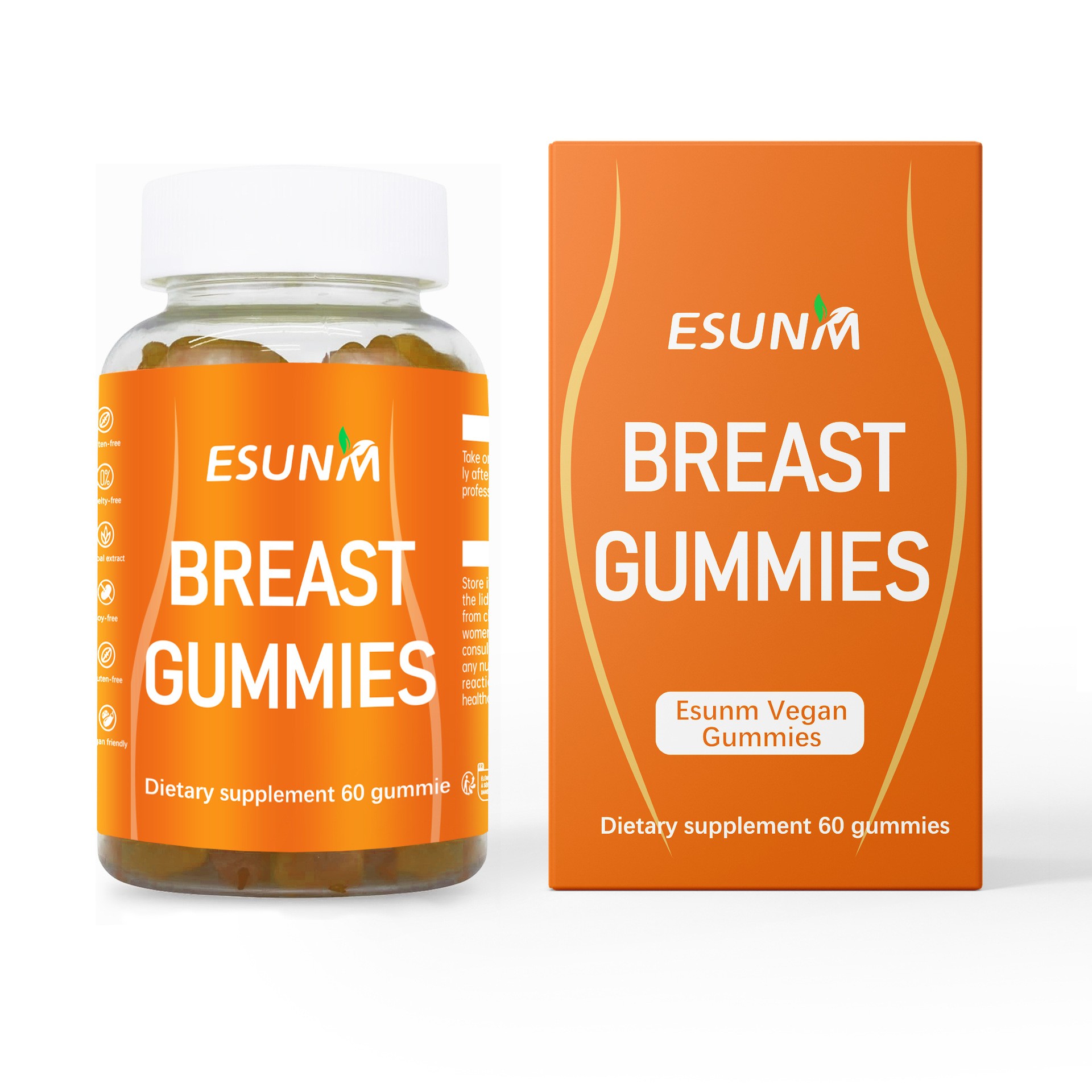 ESUNM Body Gummies & Breast Gummies