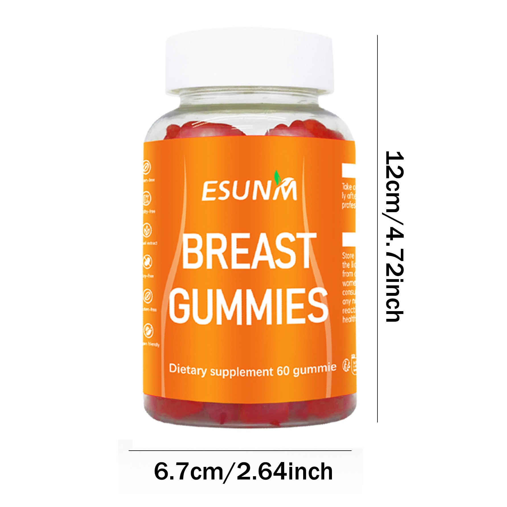 ESUNM Body Gummies & Breast Gummies