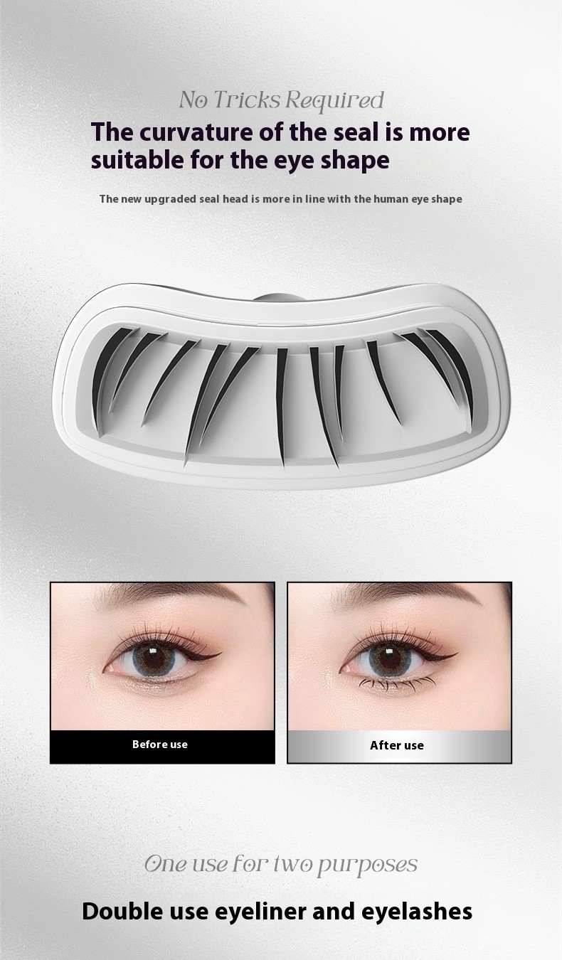 Double-headed Lower Eyelash Stamp Pen