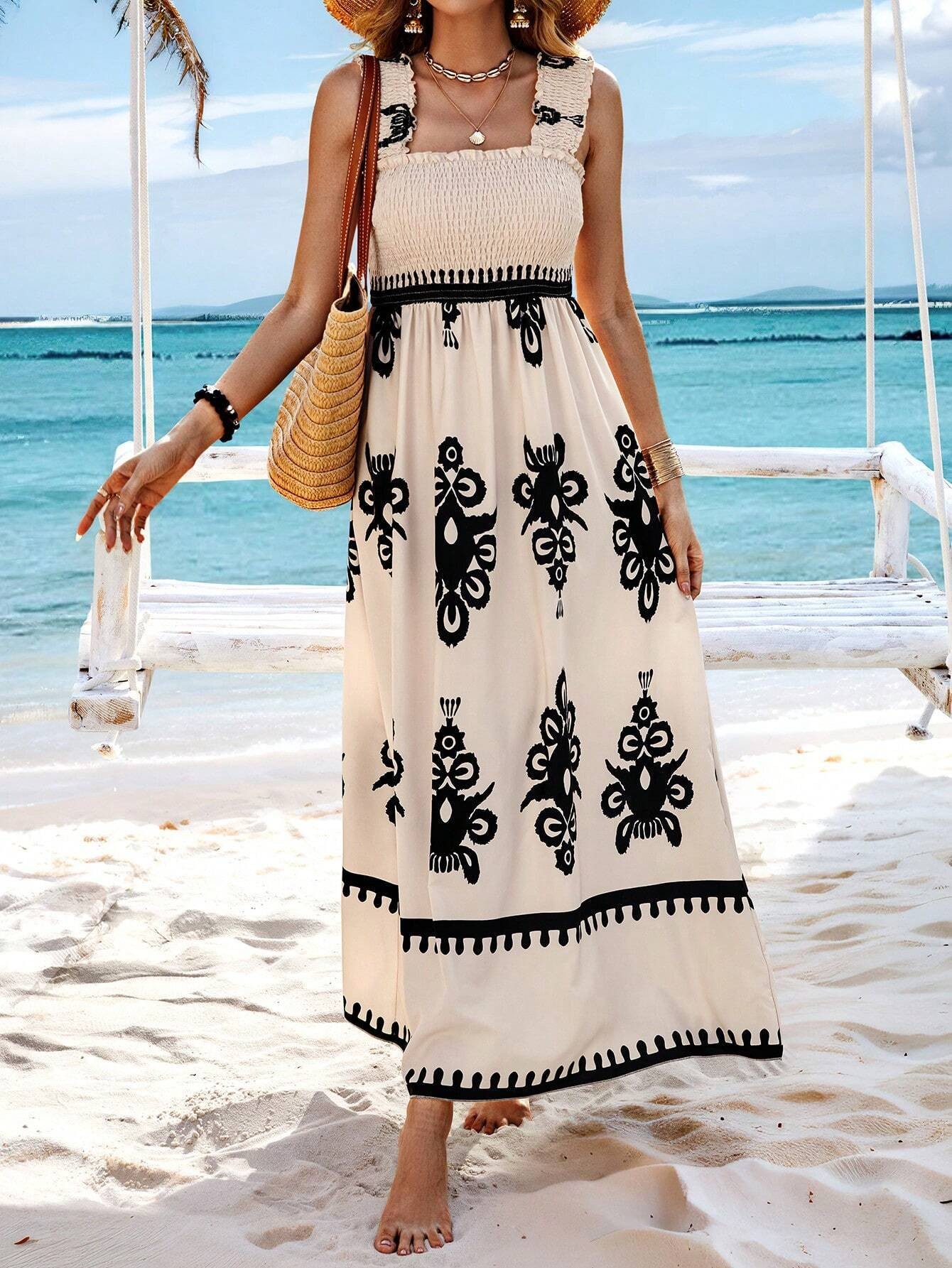 Beach Sleeveless Maxi Dress