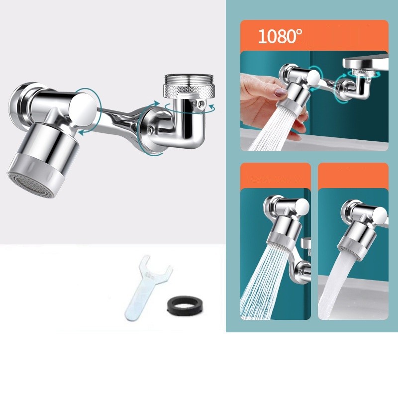 Universal 180° Rotatable Extension Faucet
