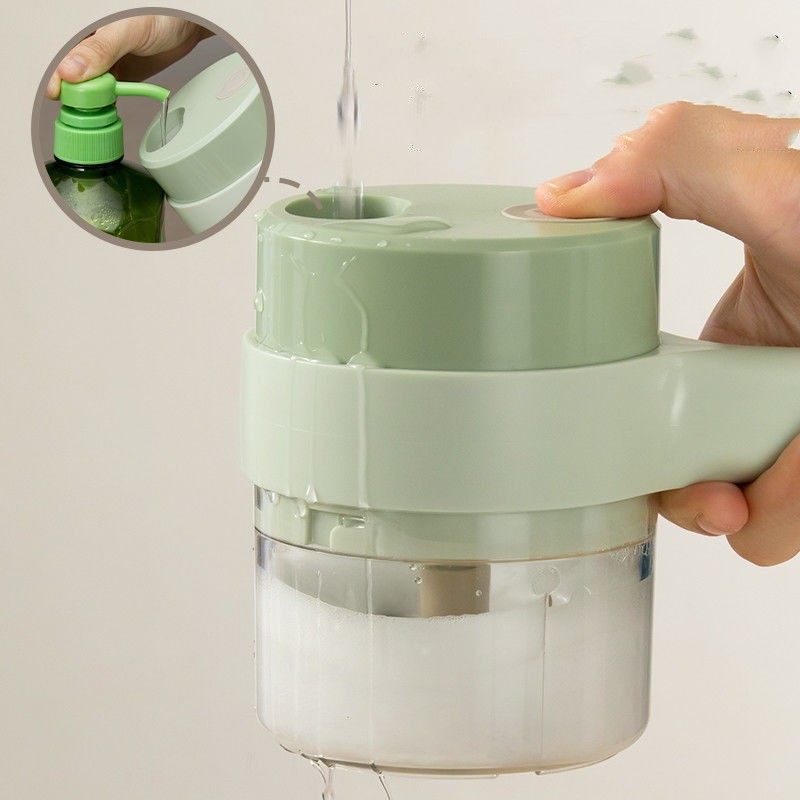 Multifunctional 4-in-1 Electric Vegetable Cutter