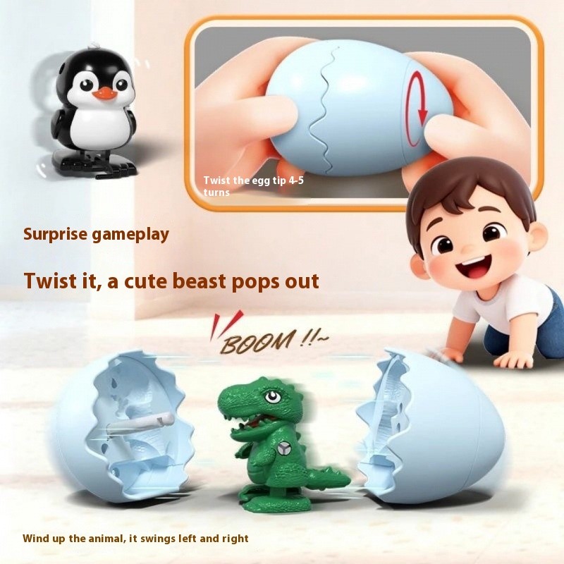 š 2026 Easterās Latest Gift: Wind-Up Animal Hatching Surprise Egg š£