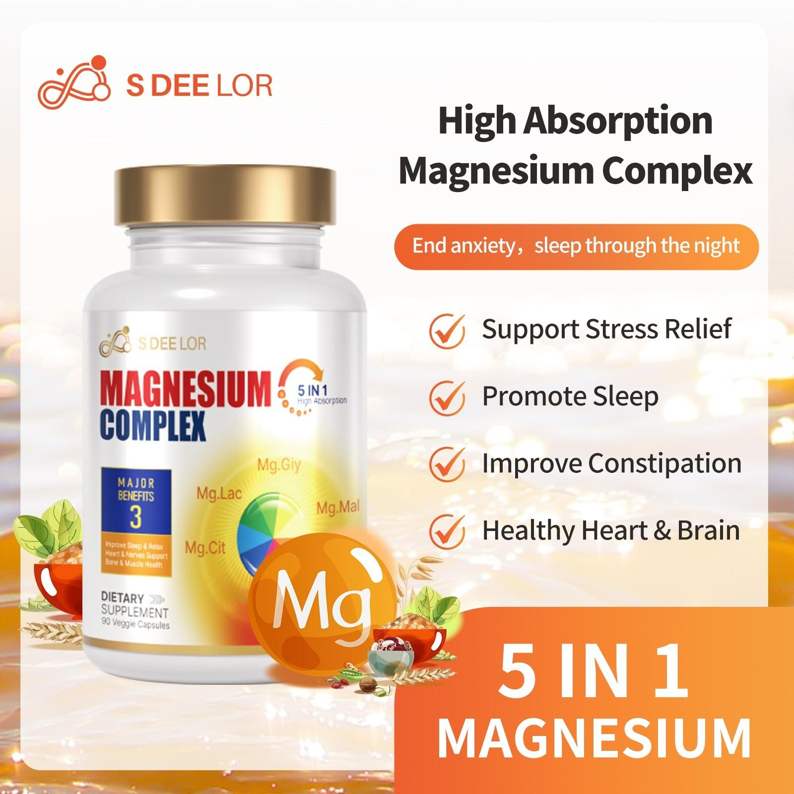 Magnesium Complex 5-in-1 – Comprehensive Mineral Support for Daily Balance