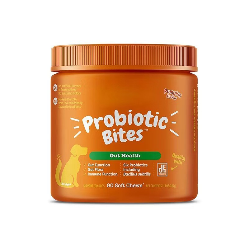 Probiotic Bites for Dogs – Daily Digestive & Gut Health Support
