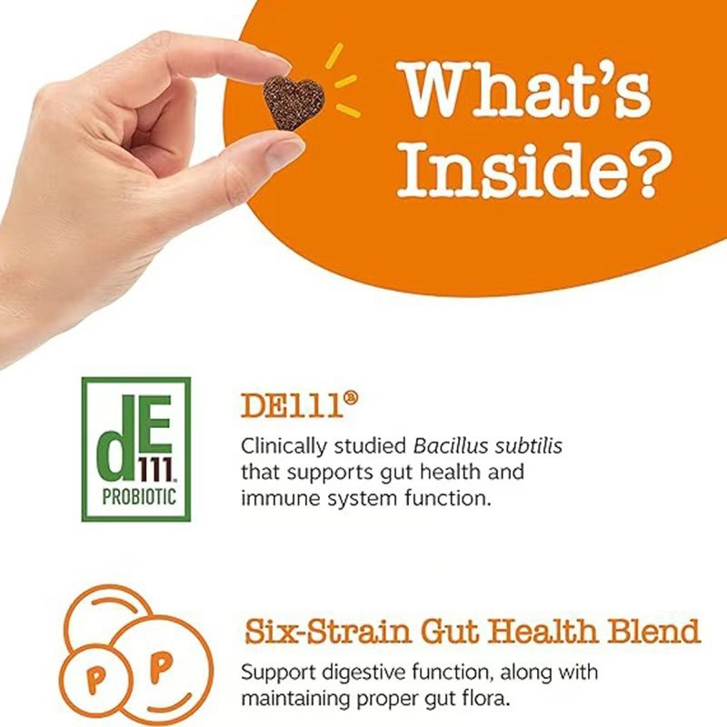 Probiotic Bites for Dogs – Daily Digestive & Gut Health Support