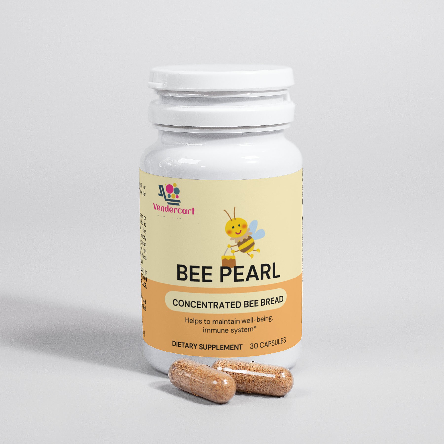 Bee Pearl – Concentrated Bee Bread Capsules for Daily Wellness