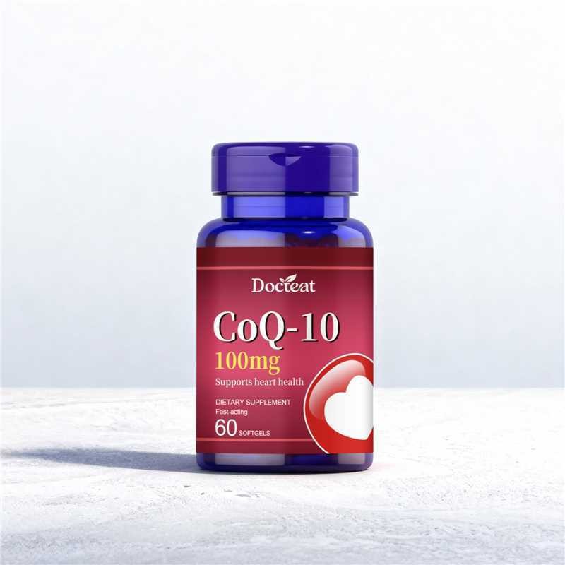 CoQ-10 100mg Softgels – Fast-Acting Support for Heart & Cellular Energy