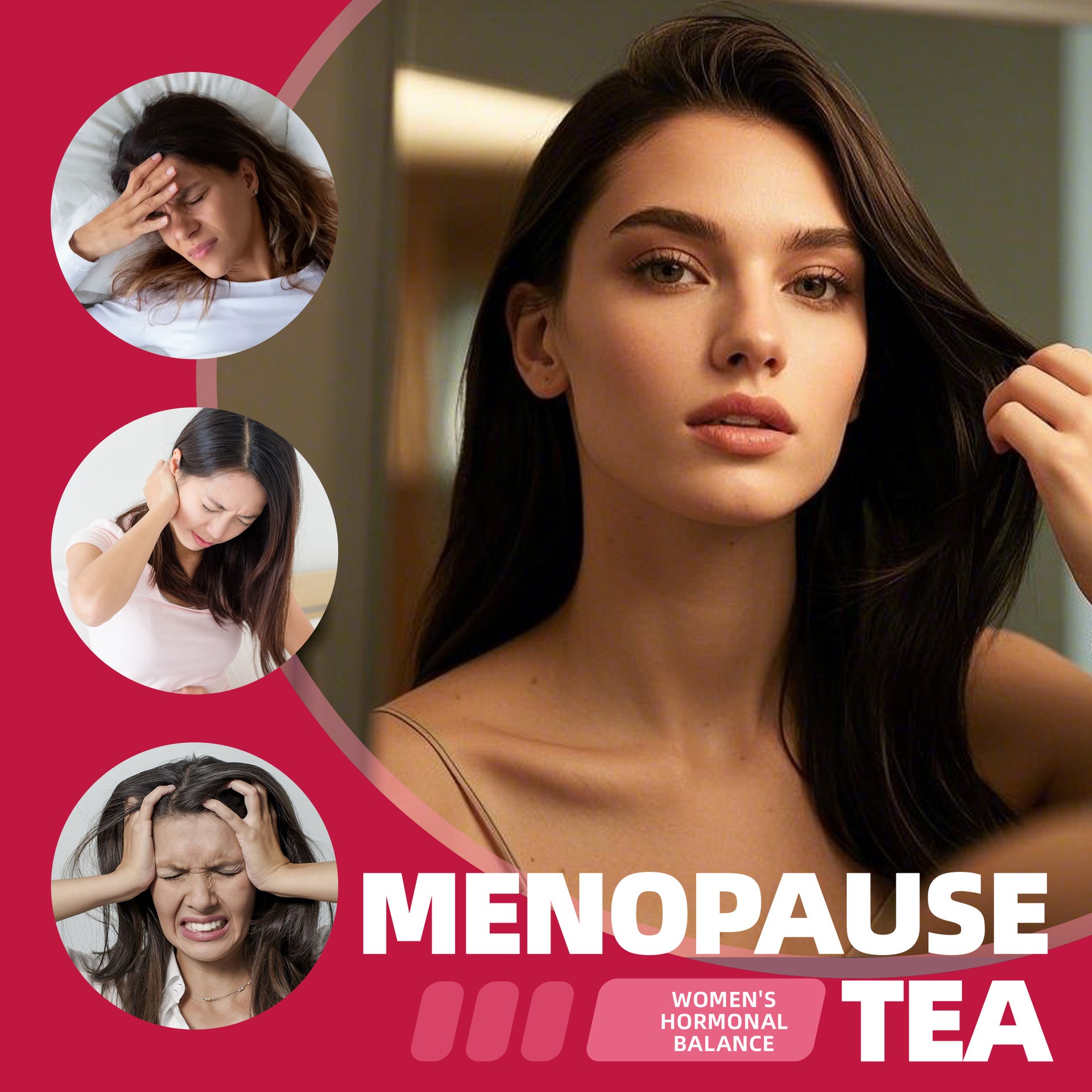 Menopause Tea – Gentle Herbal Support for Women’s Hormonal Balance