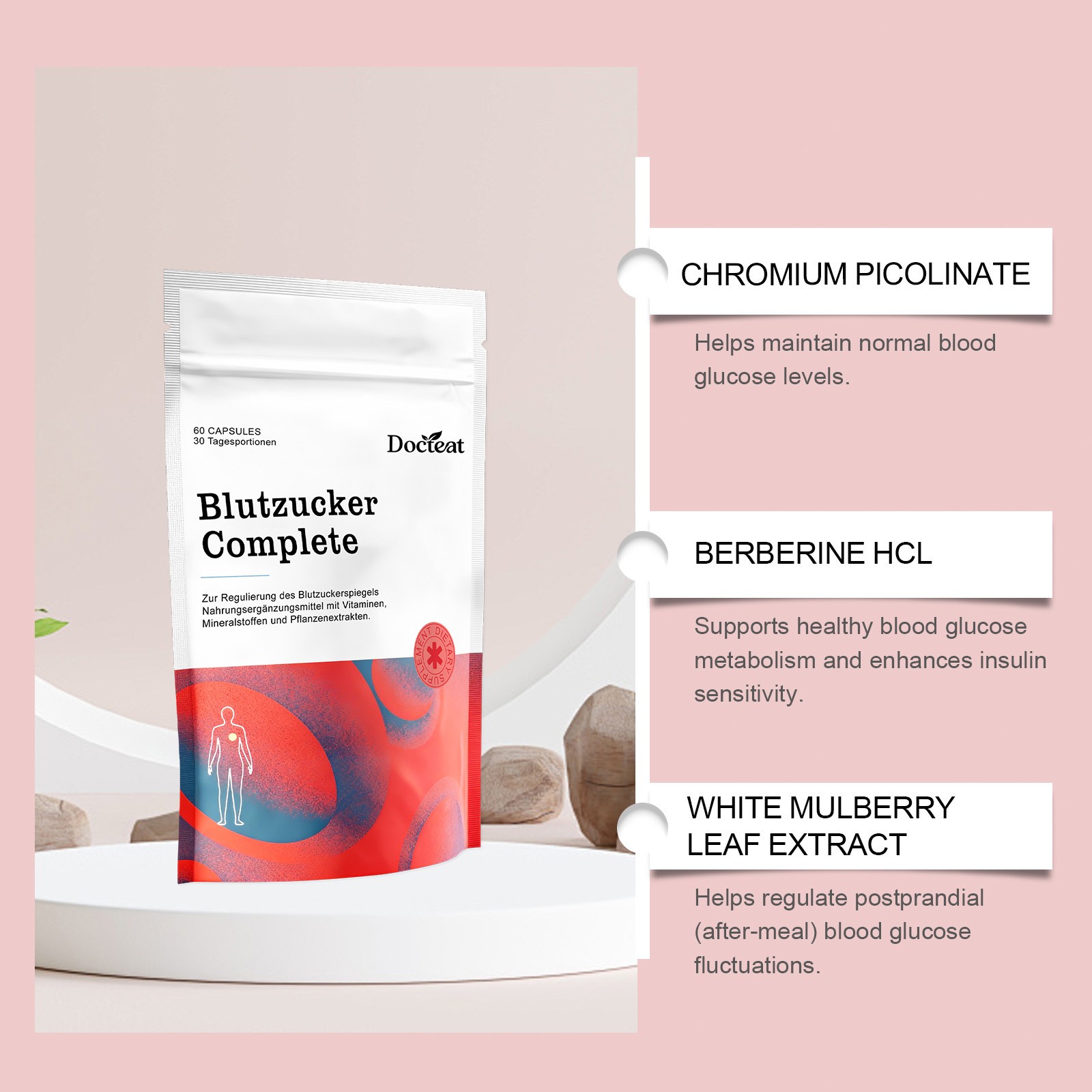 Blutzucker Complete – Daily Nutritional Support for Balanced Blood Sugar Awareness
