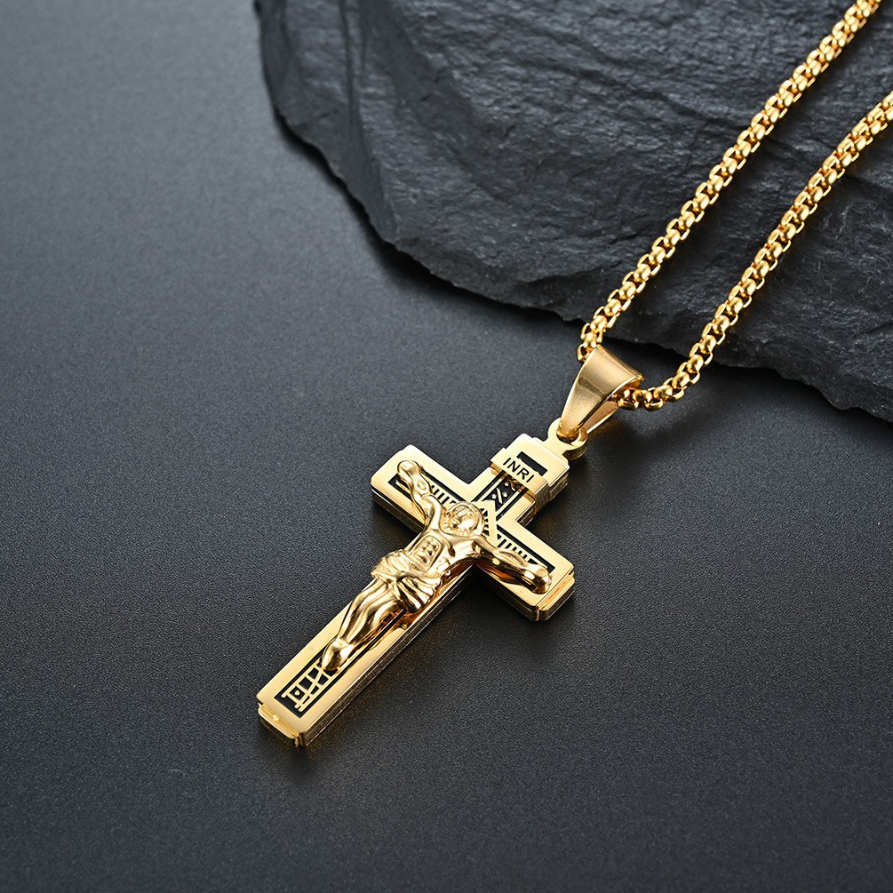 Fashionable Jesus Cross Necklace