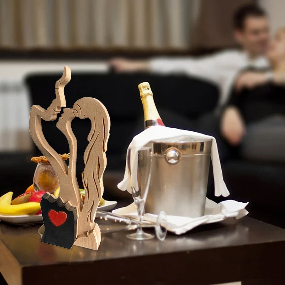 💖Love Eternal Wood Ornament💖