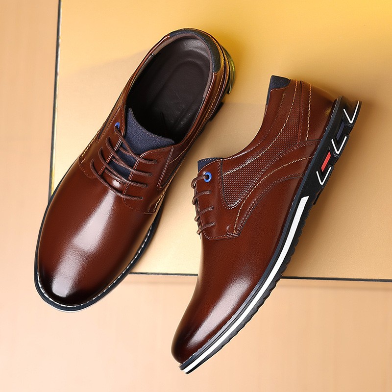 Men Leather Casual Shoes