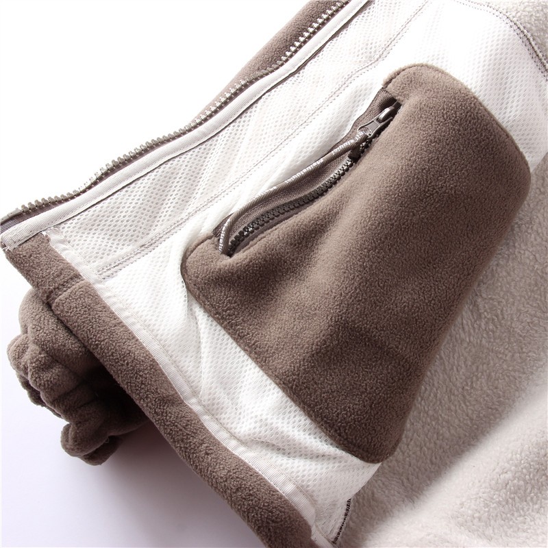 Warm Polar Fleece Pocket Jacket