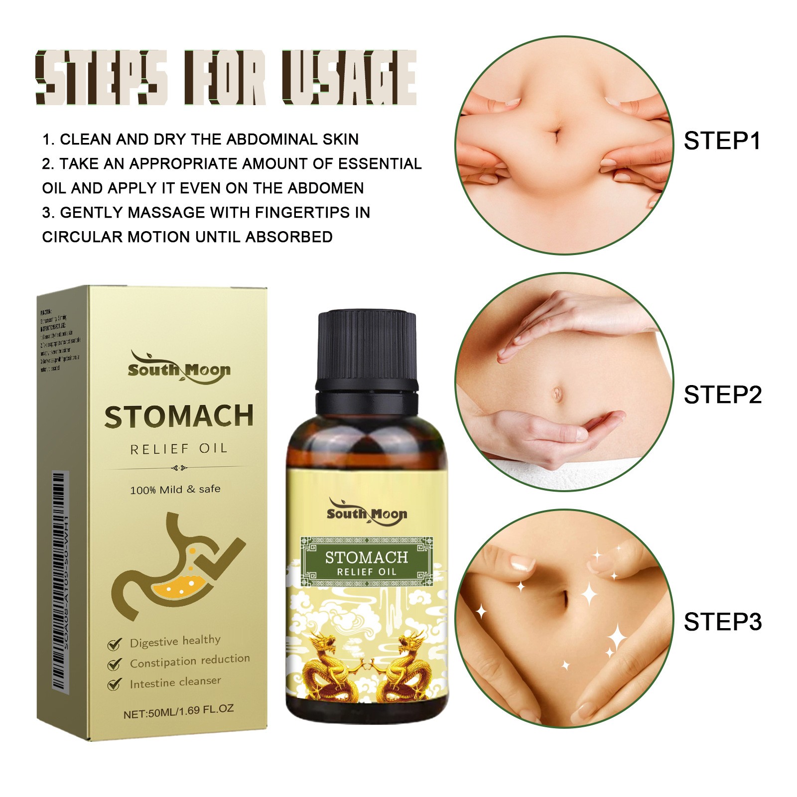 Stomach Relief Oil