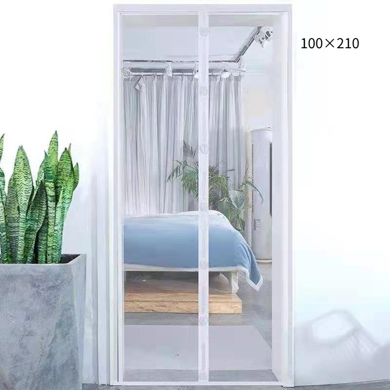 Anti Mosquito Magnetic Self Closing Mesh Screen Door