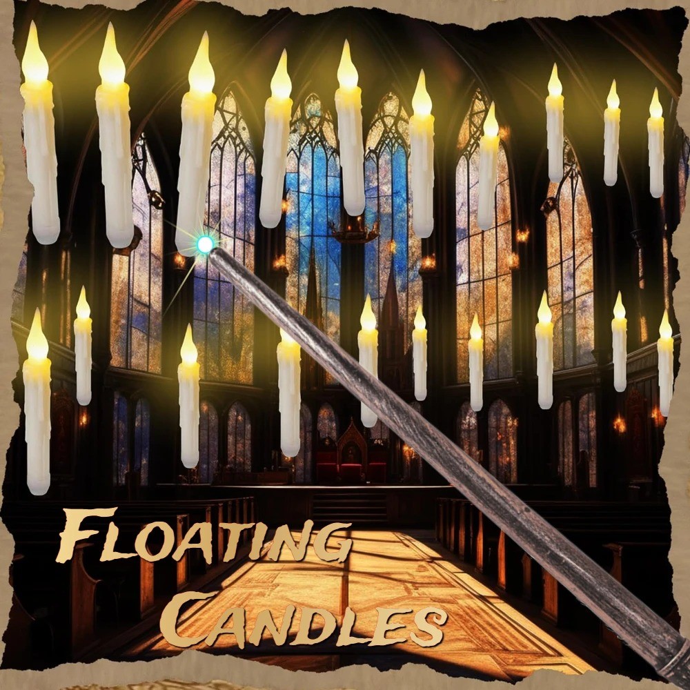 🔥Magic Flameless Floating Candles🕯️