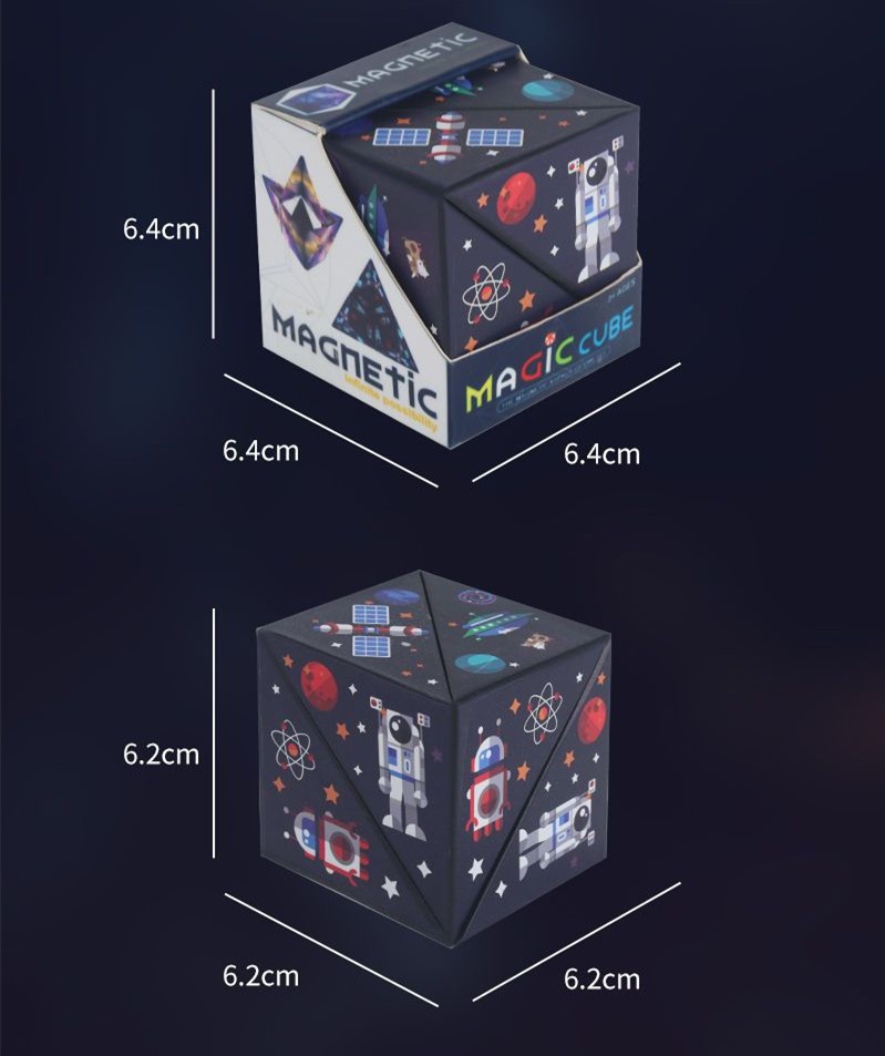 Shape Shifting Magic Fidget Cube