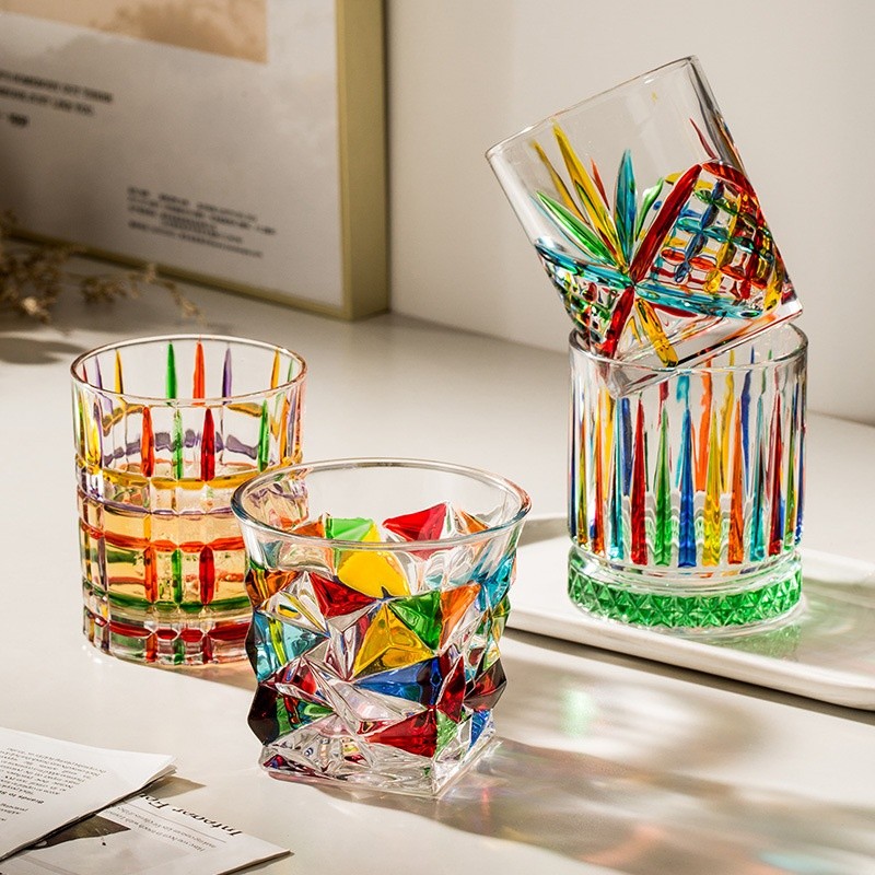 Glasses Hand Painted