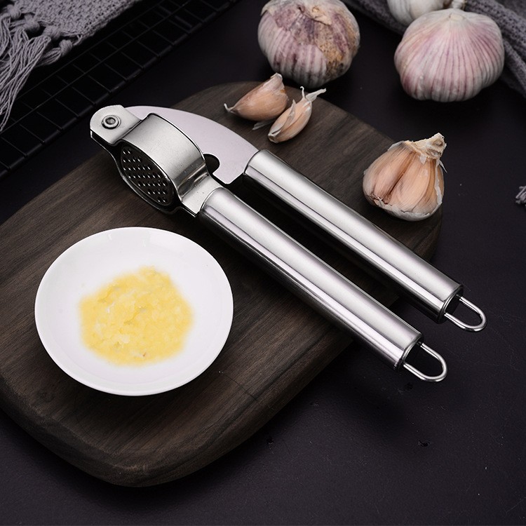 Stainless Steel Garlic Press